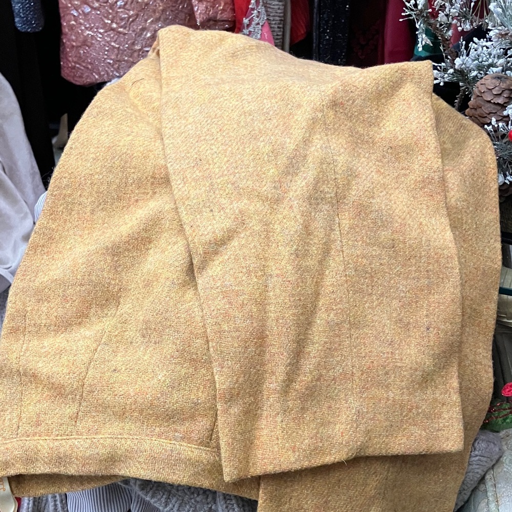 Stylish Caramel wool vintage slacks